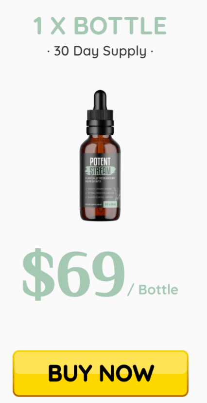 PotentStream is a dietary supplement designed to support prostate health, particularly for men who may be experiencing issues related to the prostate gland. The supplement typically contains a blend of natural ingredients known for their benefits in promoting prostate health, such as saw palmetto, beta-sitosterol, zinc, and other essential nutrients. These components work together to help reduce symptoms like frequent urination, support urinary tract health, and maintain overall prostate function. PotentStream is marketed to men who want to maintain their prostate health as they age, potentially reducing the risk of conditions like benign prostatic hyperplasia (BPH). Regular use of PotentStream may contribute to a healthier prostate and improved quality of life.